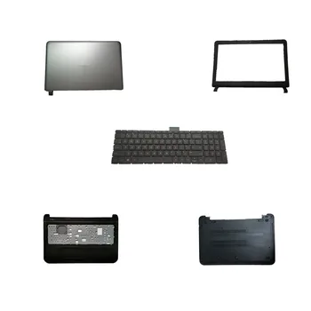 Laptop Klavye Üst Durumda Üst Arka LCD Kapak Alt Kasa Kabuk İçin HP OMEN 15-AX 15-ax000 100 200 030TX 016TX Siyah ABD
