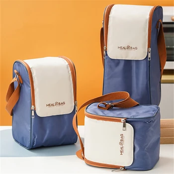 Taşınabilir Termal yemek kabı Çanta Bento Depolama Çanta Çocuk Okul Yalıtım Gıda Yemek Kılıfı Piknik Sızdırmaz Soğutucu Çanta