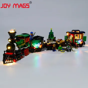 JOY MAGS led ışık Kiti İçin 10254 Kış Tatili Tren İle Uyumlu 36001 noel hediyesi (Dahil DEĞİL Model)