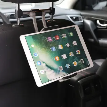 Alüminyum Tablet Araç Tutucu Arka Koltuk Kafalık tablet telefon dağı 5.5-13 İnç tablet telefon standı iPad Hava Pro 12.9 İçin İphone X 8